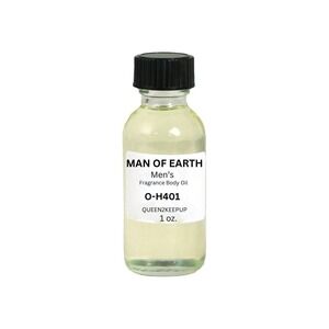 Man of Earth (Men) Body Oil 1 oz Fragrance All Natural Scent